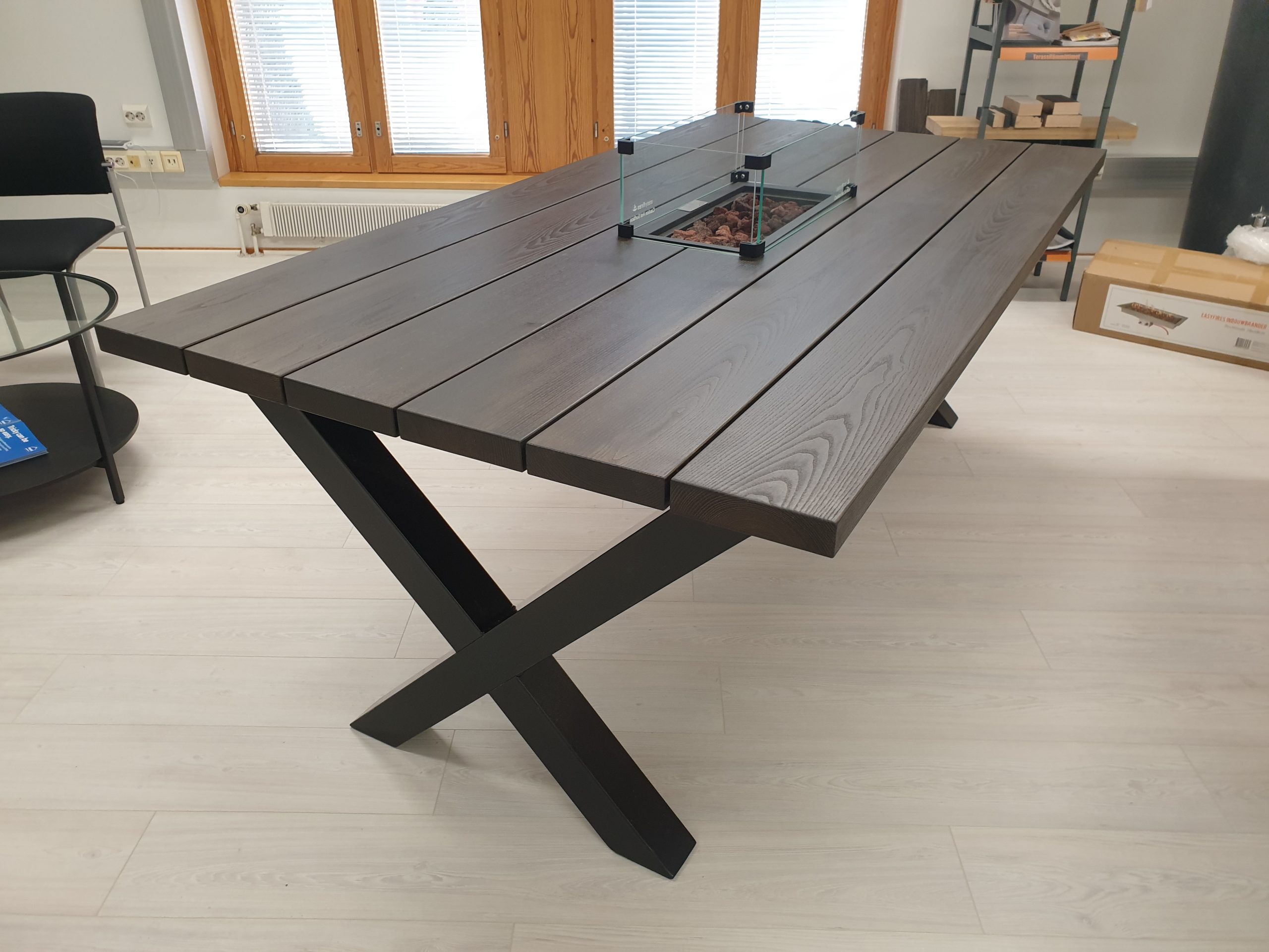 Flame Tower® Eldmatbord Ask 210 cm x 110 cm - Bild 9