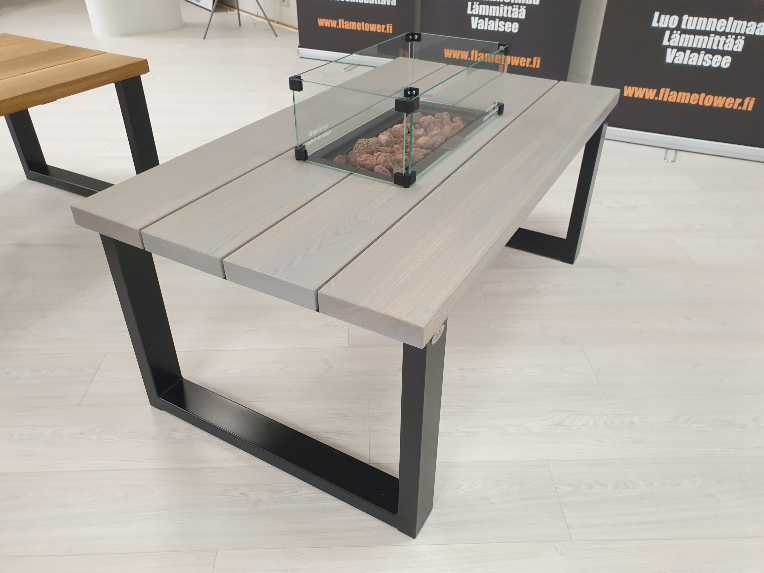 Flame Tower® Eldsoffbord Ask 118 cm x 73,5 cm - Bild 6