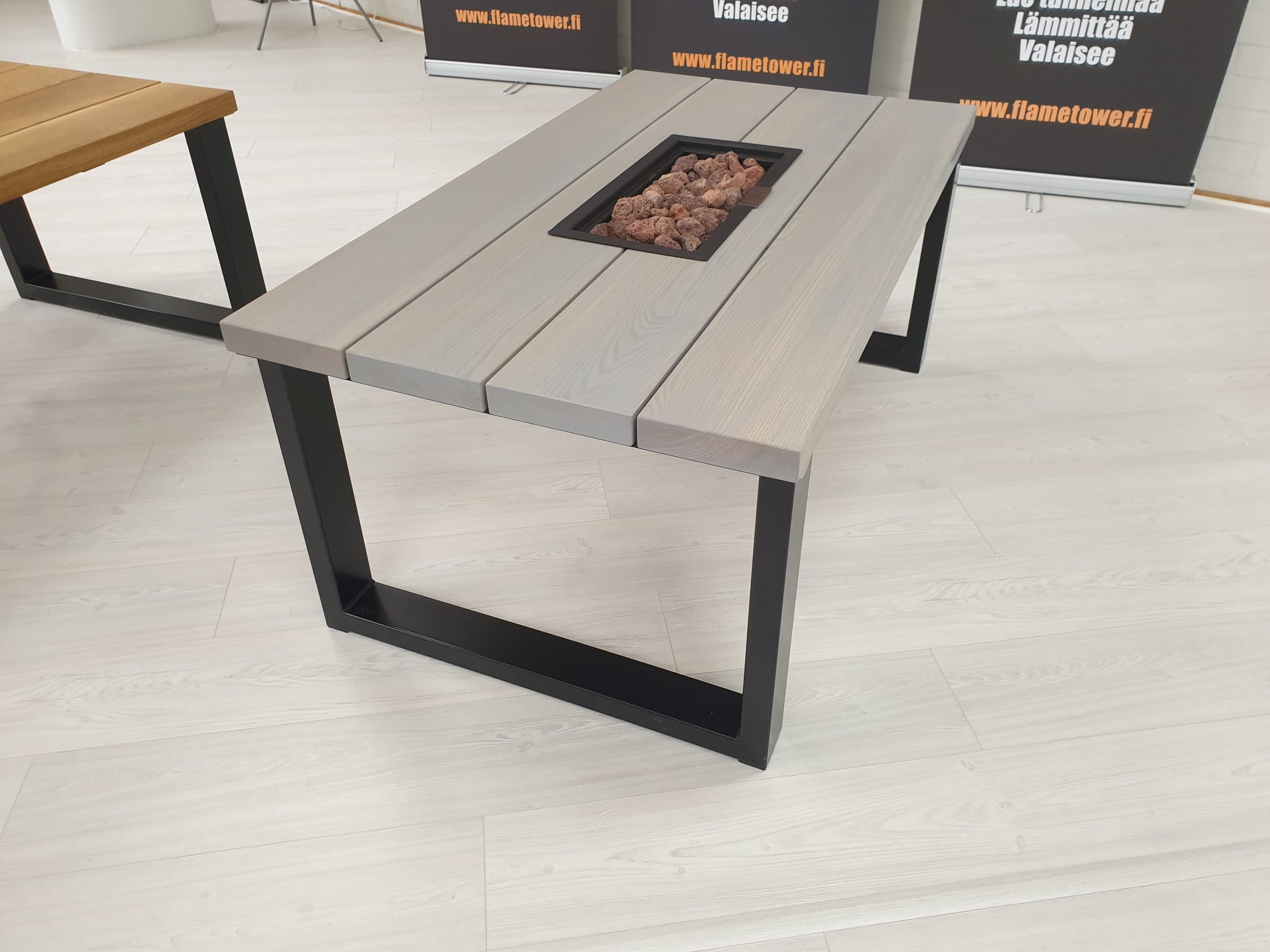 Flame Tower® Eldsoffbord Ask 118 cm x 73,5 cm - Bild 7