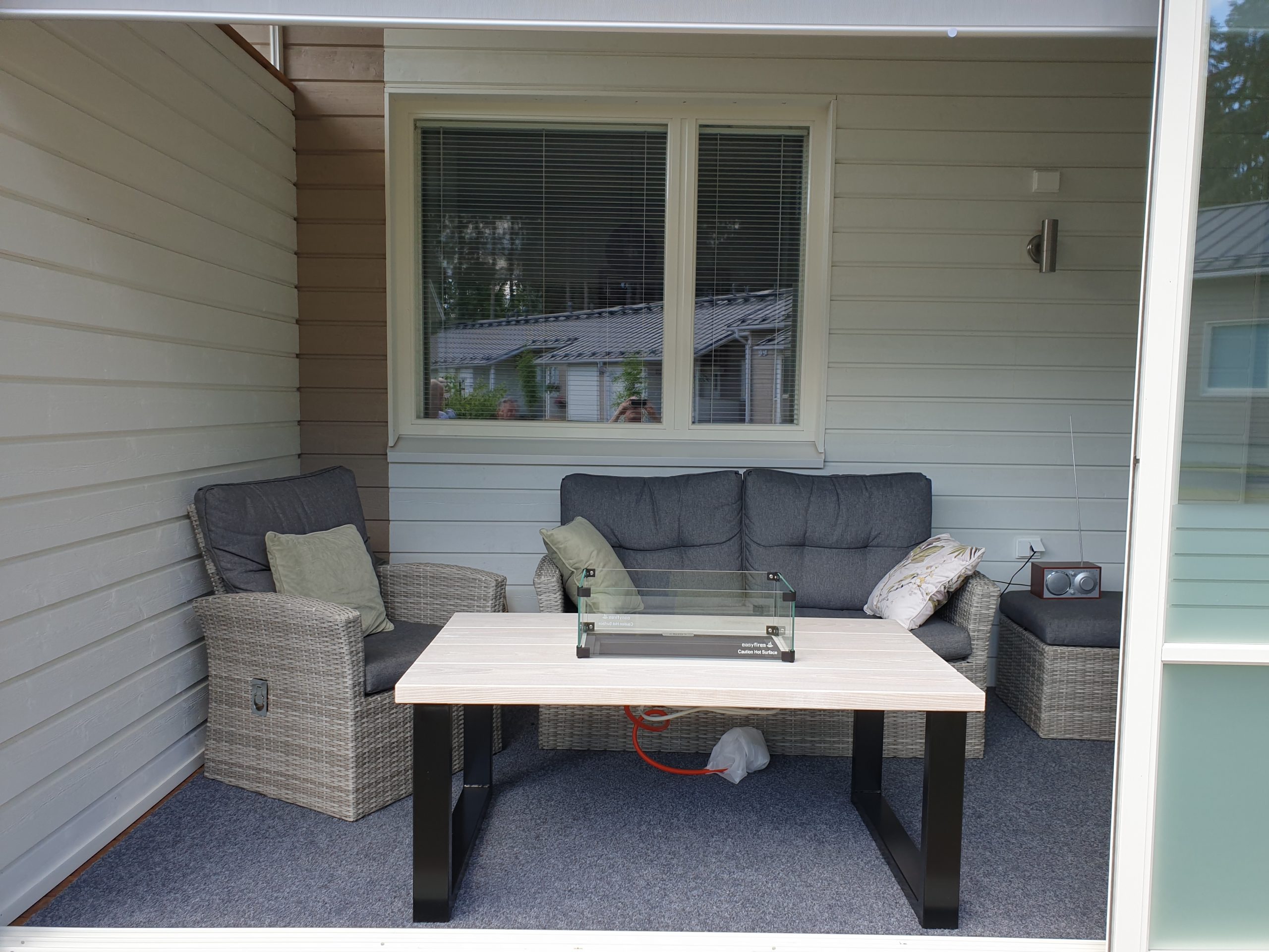 Flame Tower® Eldsoffbord Ask 118 cm x 73,5 cm - Bild 10