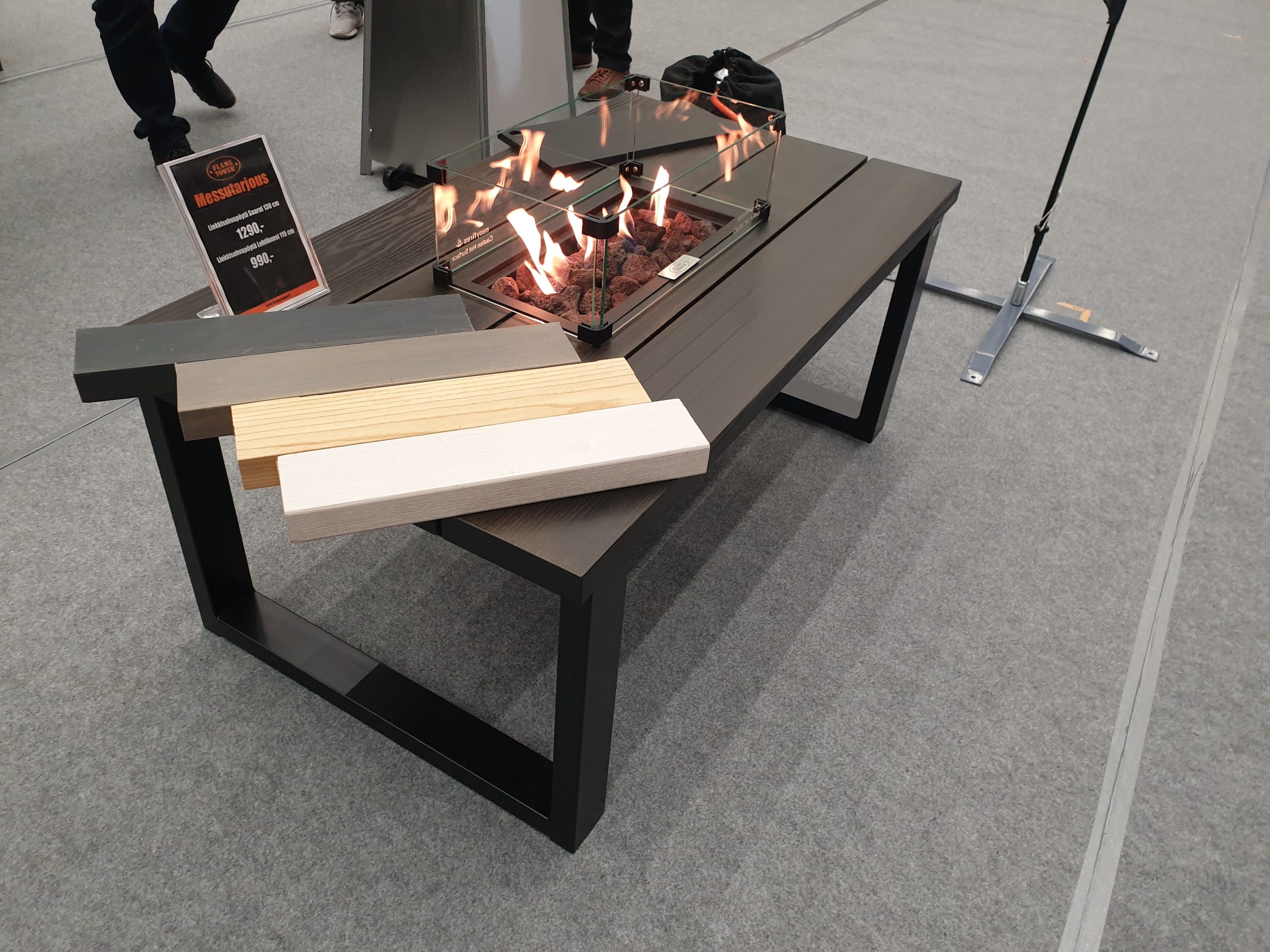 Flame Tower® Eldsoffbord Ask 118 cm x 73,5 cm - Bild 13