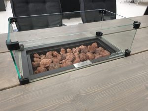 Skyddsglas 80 cm x 30 cm x 17 cm