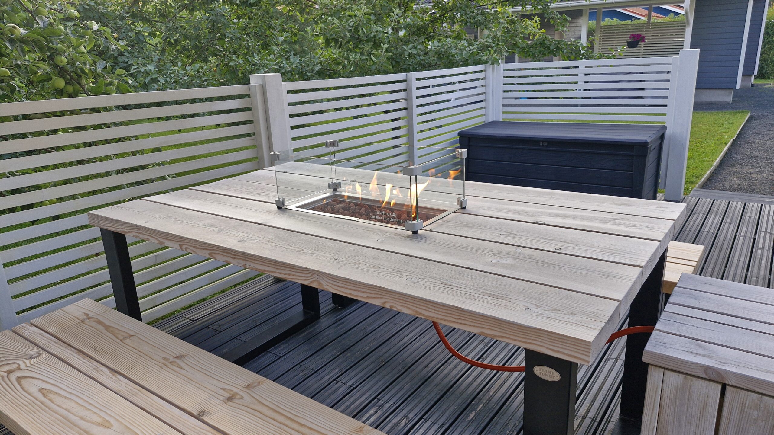 Flame Tower® Eldmatbord Furu 160 cm x 92 cm - Bild 5