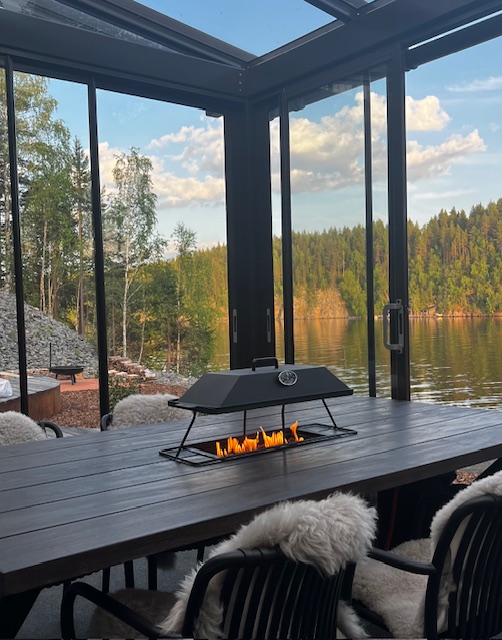 Flame Tower® Eldmatbord Ask 210 cm x 110 cm - Bild 2